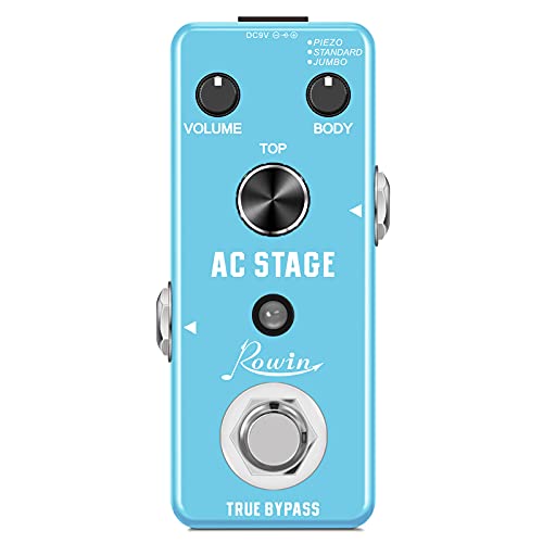 Rowin - AC Stage - Pedal simulador de guitarra acústica