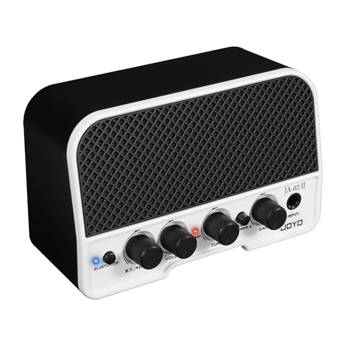 JOYO - Mini amplificador de guitarra eléctrica de 5 W, amplificador de práctica pequeño con Bluetooth,...