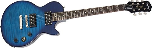 Epiphone Les Paul II Plus especial Edición limitada Guitarra Eléctrica Color Azul Transparente