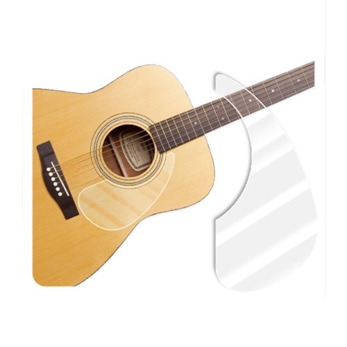 Healing Shield - Protector de púas para guitarra acústica de alta calidad, autoadhesivo transparente,...