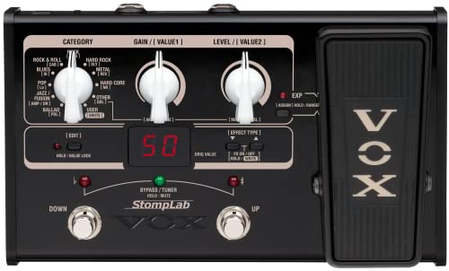 VOX - Pedal multiefectos para bajo para modelar STOMPLAB2G