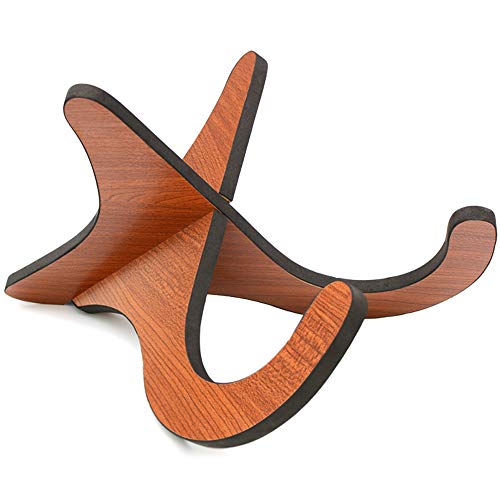 Soporte para ukelele de madera, soporte plegable y portátil para mandolinas y violines. (Soporte para...