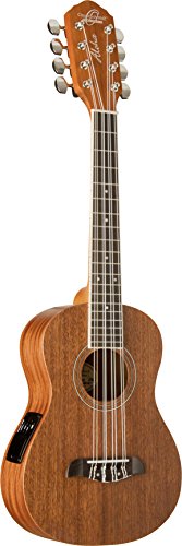 Oscar Schmidt OU28TE-A-U - Ukelele tenor (8 cuerdas), Diapasón en palosanto, Satin
