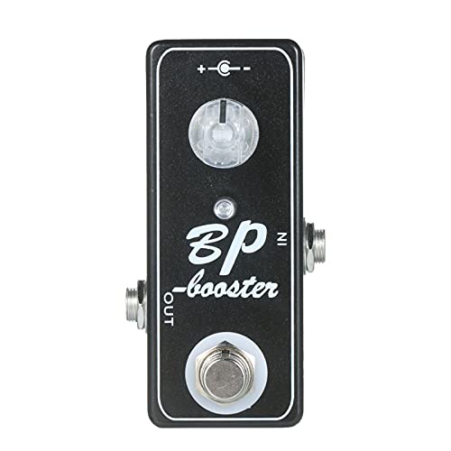 Mingzhe Mini Pedales de guitarra BP Booster Clean Boost Tipo de efecto True Bypass Switching para...