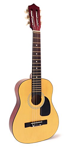 Hohner HAG250P - Guitarra clásica de 1/2 tamaño, Guitarra Hohner, Natural, HAG250P