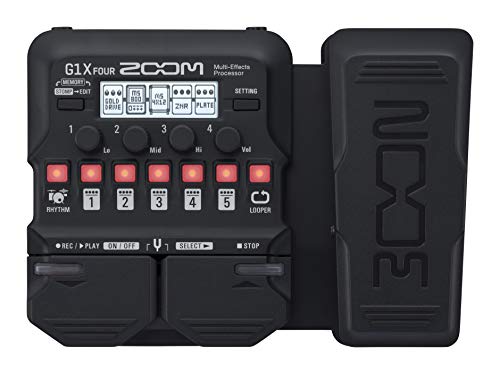 Zoom - Guitarra eléctrica (efecto múltiple), G1X CUATRO