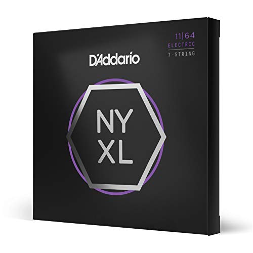 D'Addario Cuerdas Guitarra Electrica | Cuerdas de Guitarra | NYXL1164 - Corde avvolte in nickel per...