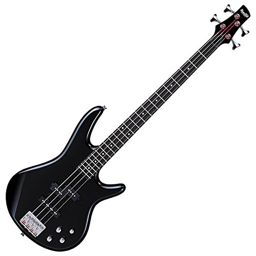 IBANEZ - Bajo de 4 cuerdas, diestro, negro (GSR200BK)