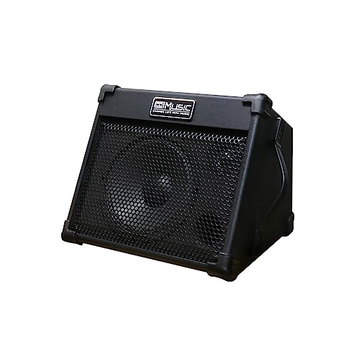 Coolmusic Amplificador portátil de guitarra acústica de 40 W (amperio) con Bluetooth, 3 años de...