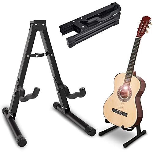 Soporte de Guitarra, MCSWSEE Soporte Universal Plegable para Guitarra Eléctrica y Acústica, Actualizado...