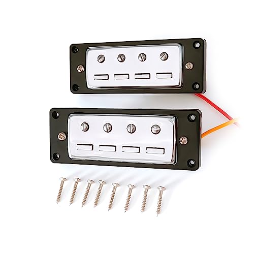 Pastillas de 4 cuerdas, pastillas de bajo eléctrico, para guitarra, cuello bajo, puente medio,...