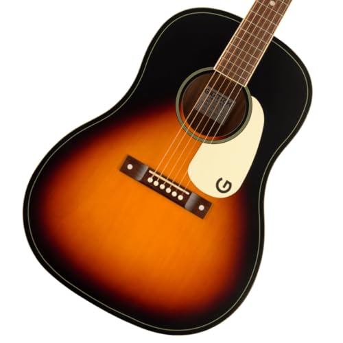 Gretsch Jim Dandy Dreadnought Guitarra acústica para diestros de 6 cuerdas con diapasón de nogal (Rex...
