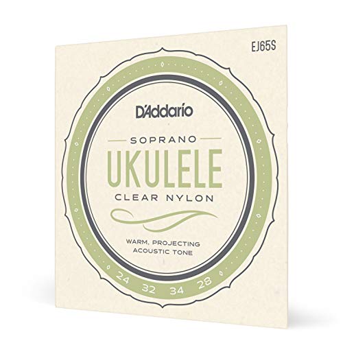 D'Addario EJ65S Soprano Pro-Arte Custom Extruded Nylon Ukulele Strings