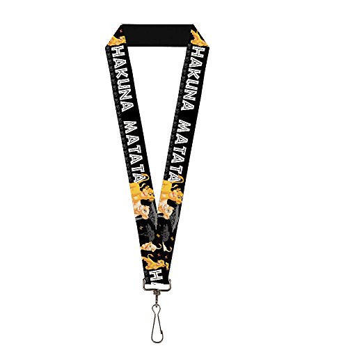 Buckle Down Cordón-1 'Rey León Simba & Nala Hakuna Matata, Multicolor, Talla única