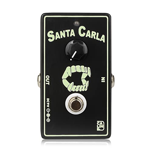 Caline CP-514 Santa Carla Boost Pedal de efecto de guitarra, mini pedal de refuerzo con True Bypass