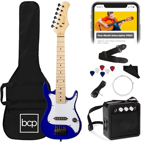 Best Choice Products - Kit de iniciación para guitarra eléctrica para niños de 30 pulgadas con...