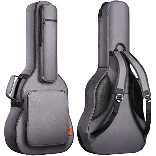 CAHAYA Funda de Guitarras Universal Bolsa Guitarras Acolchada 18mm con 5 Bolsillos para Guitarras...