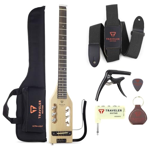 Traveler - Paquete de arce acústico ultraligero para guitarra