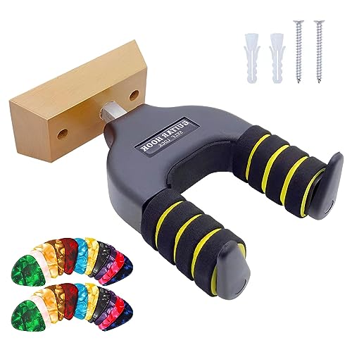 Soporte para Guitarra Pared, Soporte para Guitarra, Auto-Lock Soporte para Instrumentos Musicales con 20...