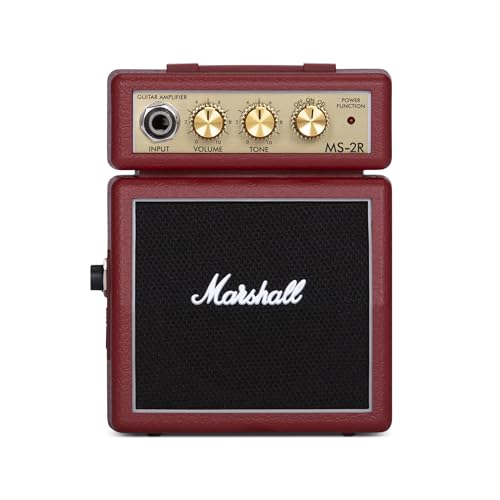 Marshall - Amplificador combinado de guitarra Mini Stack Series MS-2R