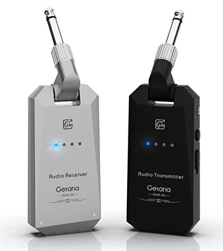 Getaria 5.8GHz sistema de guitarra inalámbrico,batería de litio recargable audio Sistema inalámbrico...