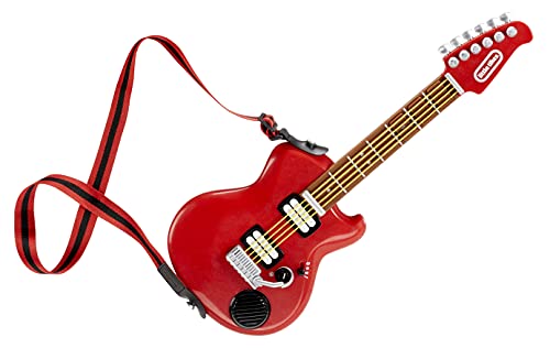 Little Tikes My Real Jam Guitarra Eléctrica - Guitarra de Juguete con Funda y Correa - 4 Modos de...