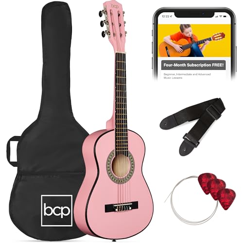 Best Choice Products - Guitarra acústica para niños de 30 pulgadas, kit de inicio todo en uno con...