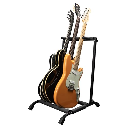 Soporte para guitarra plegable Rok-It RI-GTR-RACK | Soporte de guitarra resistente | Fácil de...