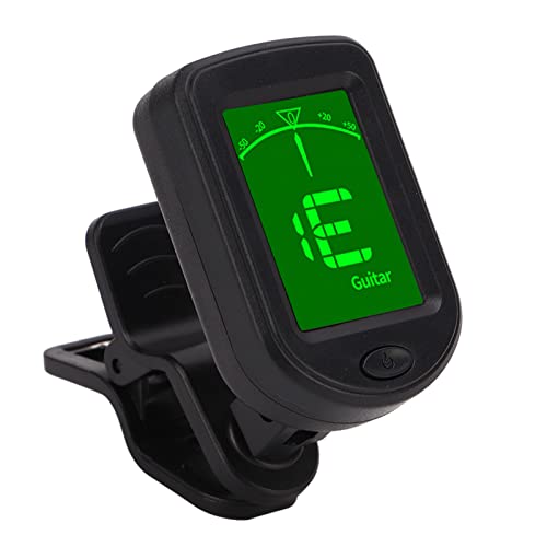 Afinador de Guitarra con Clip, Afinadores Electrónicos Digitales para Instrumentos Musicales, Guitarras...