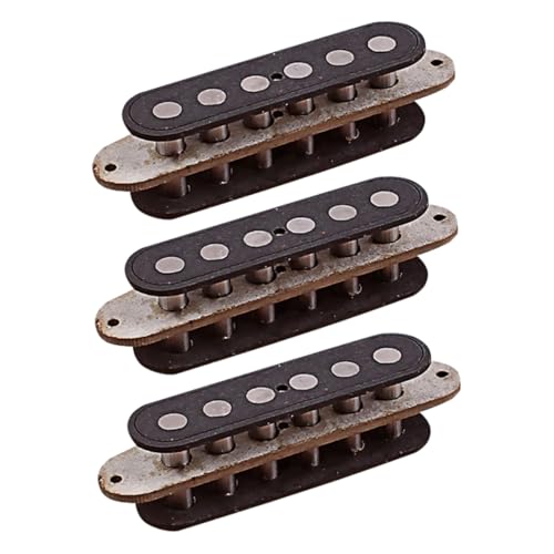 HEMOTON Juego De 3 Pastillas De Guitarra Para Bajo Eléctrico Accesorios De Piezas De Guitarra Tono Y...