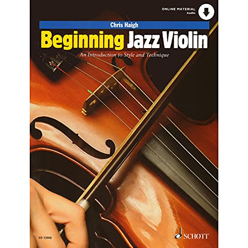 Beginning Jazz Violin: An Introduction to Style and Technique Violin with Online Audio