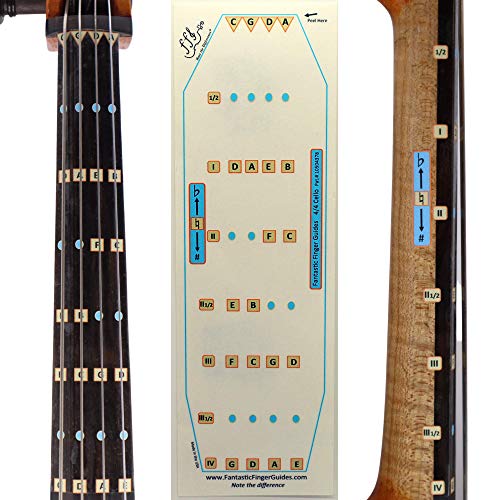FFG NOTE THE DIFFERENCE Fantástica guía de dedos para violonchelos | Instrumentos musicales de cuerda |...