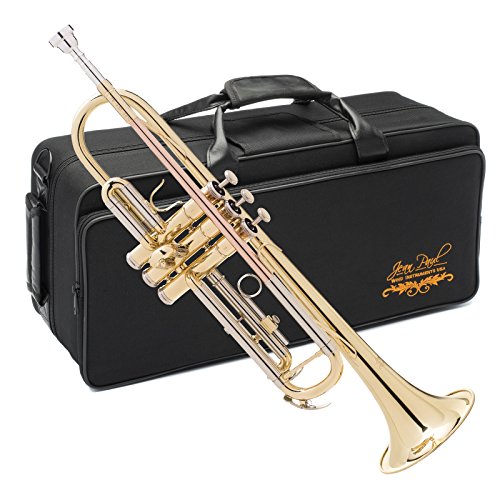 Jean Paul TR-430 Trompeta intermedia Bb - Latón lacado con tubo de plomo de latón rosa