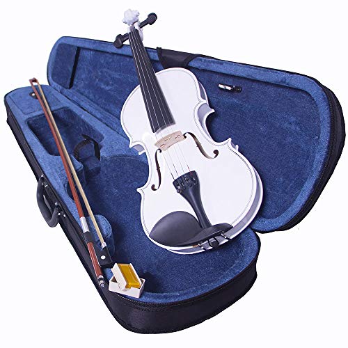 PRO SYSTEM AUDIOTEK Violín Acústico Semiprofesional 4/4| Estilo Stradivarius | Violín de Madera Fina|...
