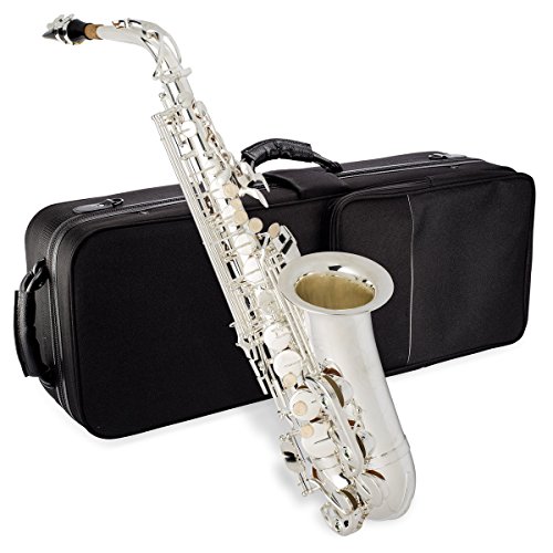 Jean Paul USA - Saxofón alto para estudiantes AS-400SP, plateado