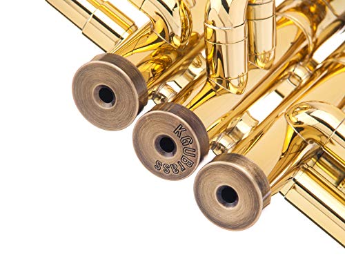 Kit de corte de trompeta para mejorar el sonido. para todos los Yamaha & Stomvi Trompeta. KGUBrass - Laca...