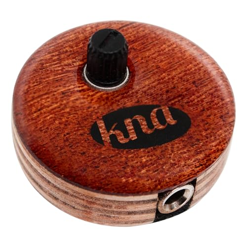 KNA Pickups Pastilla de Instrumento acústico piezoeléctrico Universal con Control de Volumen (UP-2)