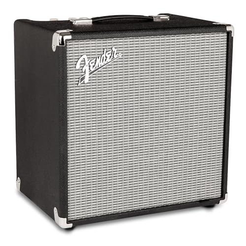 Fender Rumble 40 V3 Amplificador para Bajo, 40 Watts con Bocina de 10 Pulgadas, Color Negro