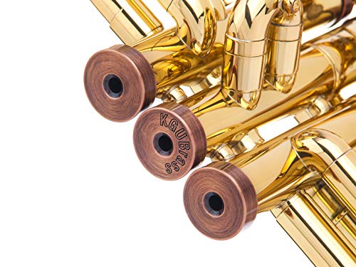 Kit de corte de trompeta para mejorar el sonido. Para todos los trompeta de Bach Stradivarius. KGUBrass -...