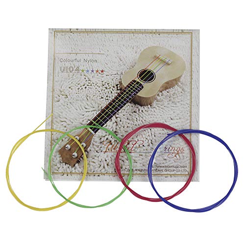 Cuerdas De Nailon Para Ukelele, 4 Unidades Por Juego (Paquete De Tarjetas Al Azar) Multicolor