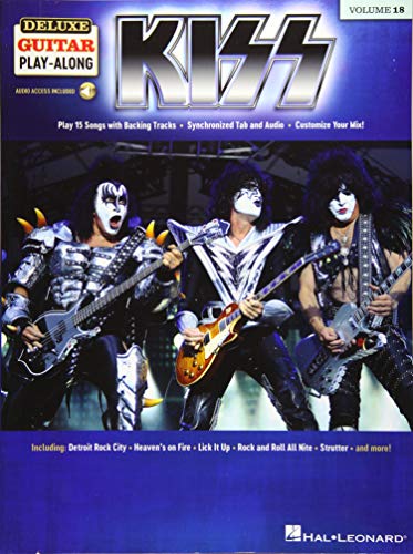 Kiss: Deluxe Guitar Play-Along Volume 18