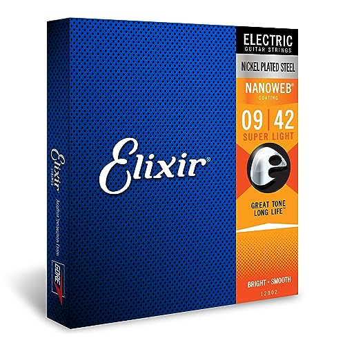 Elixir Cuerdas, fósforo, 6 conjunto de cuerdas, Super ligero, 09-42, Super Light (.009-.042)