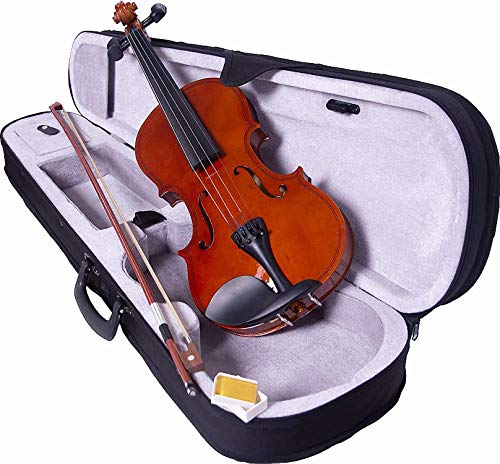 ViolÃn Acústico Semiprofesional 4/4 de Madera Fina (Café)