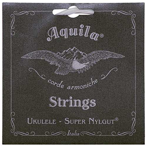 Aquila AQ-107 Tenor Ukulele Strings, Super Nylgut, Low G, Set of 4 Strings