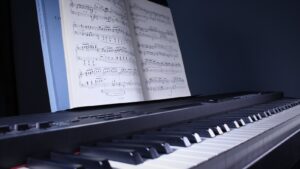 Soporte de música para piano de…
