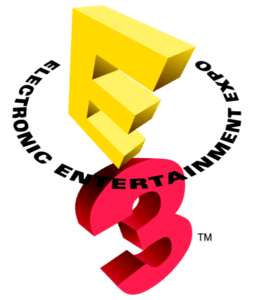 Logotipo de E3, la mayor exposición internacional de videojuegos y entretenimiento interactivo