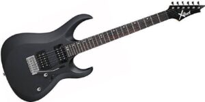 Guitarras Eléctricas Negras Mate